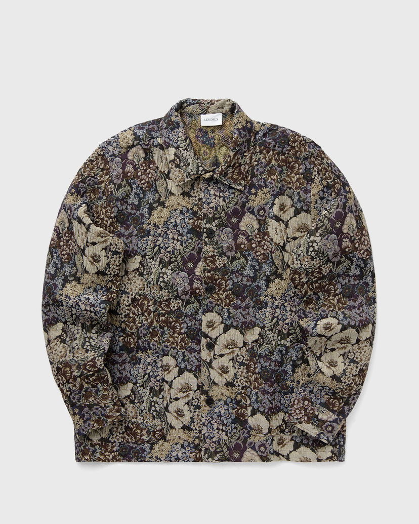 Skjorte Les Deux Jacquard Overshirt Flerfarvet | 1000910-100