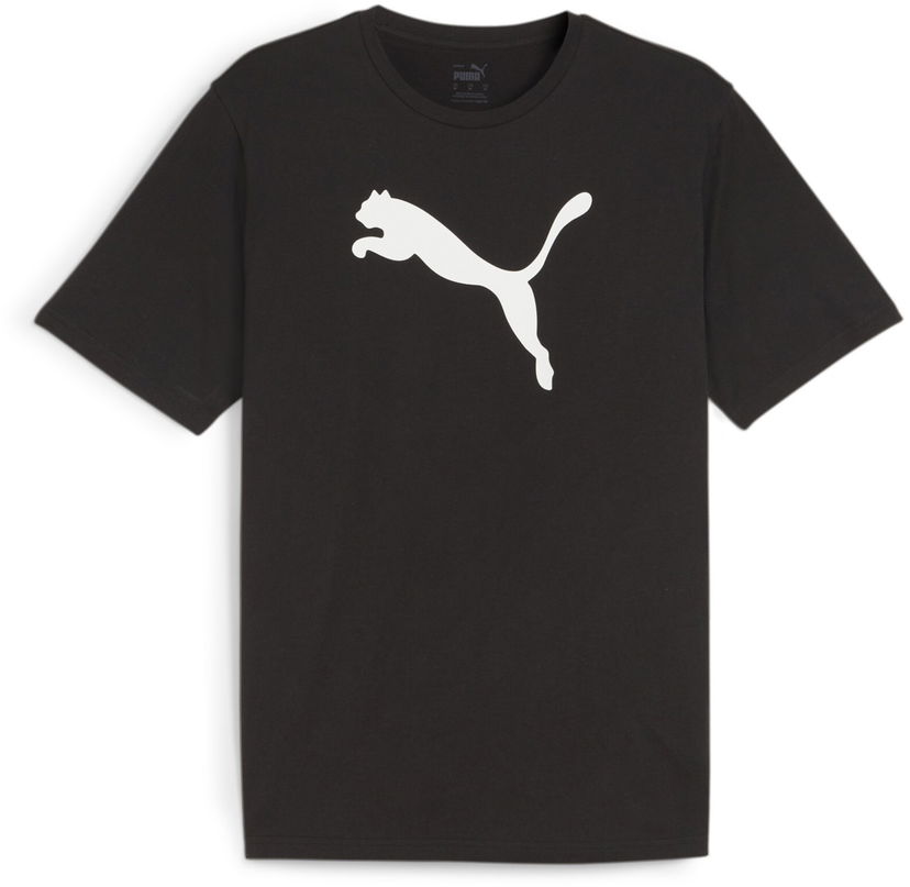 T-shirt Puma teamRISE Logo Jersey Cotton Sort | 658705-03