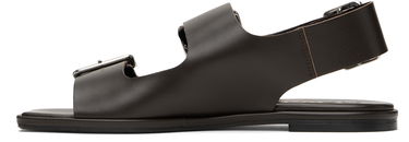 Tøj Aeyde Aeyde Thekla Leather Slingback Sandals Brun | A11-FS-BRNS08FL65-SS25-953-001, 2