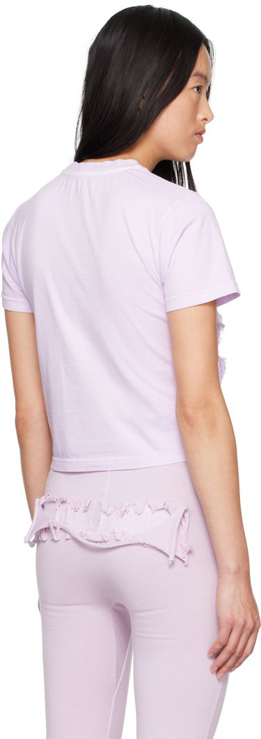 T-shirt Ottolinger Ottolinger Distressed Otto Fitted T-Shirt Lilla | 2215014014, 2