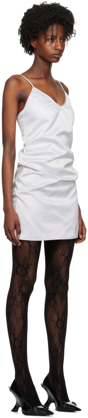 Kjole We11done We11done Draped Slip Mini Dress Grå | WD-OP1-23-124-W-SV, 1