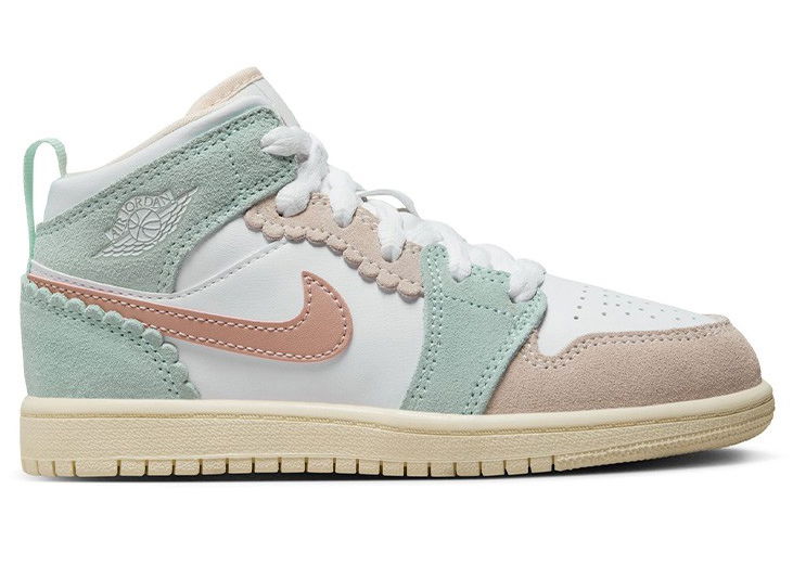 Tøj Jordan Jordan 1 Mid SE Pink Oxford Flerfarvet | DZ5359-100
