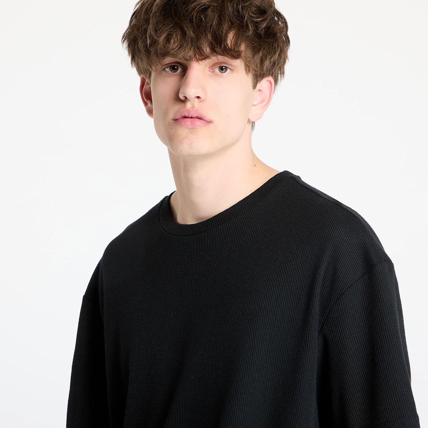 T-shirt Urban Classics Urban Classics Waffle Tee Sort | TB6676-00007, 1
