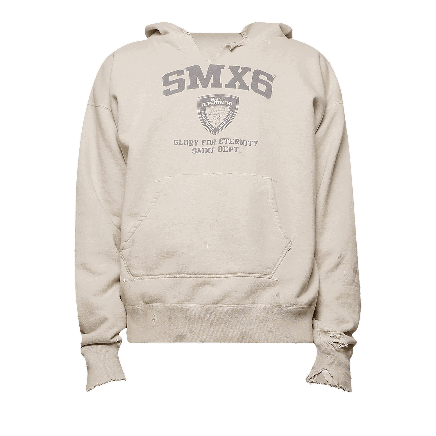 Sweatshirt Saint Michael x Shermer Academy Hoodie Beige | SM A22 0000 059, 0