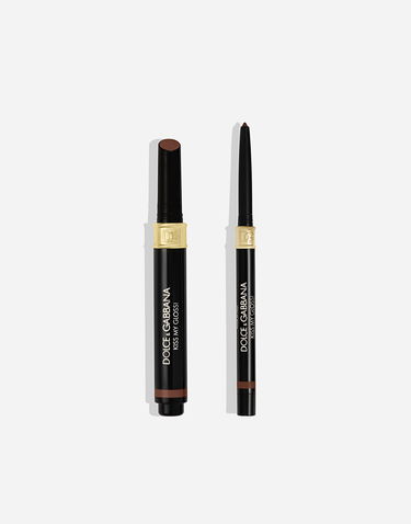 Parfume og dufte Dolce & Gabbana Dolce & Gabbana Kiss My Gloss! Lip Kit Chat - Liner and Duo Chrome Gloss Brun | MKUPLIP0016V0002, 0