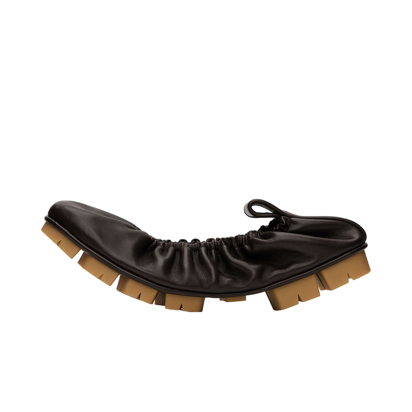 Sneakers og sko Bottega Veneta Shore Ballerina Flats Brun | 796503 V4PS0
