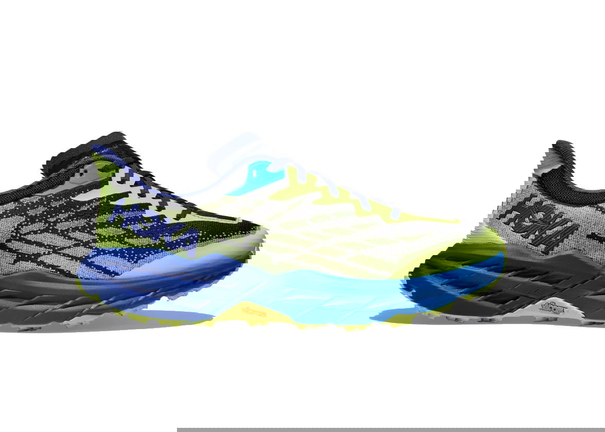 Sneakers og sko Hoka One One Speedgoat 5 Lettuce Evening Sky Gul | 1123157-LTC, 0