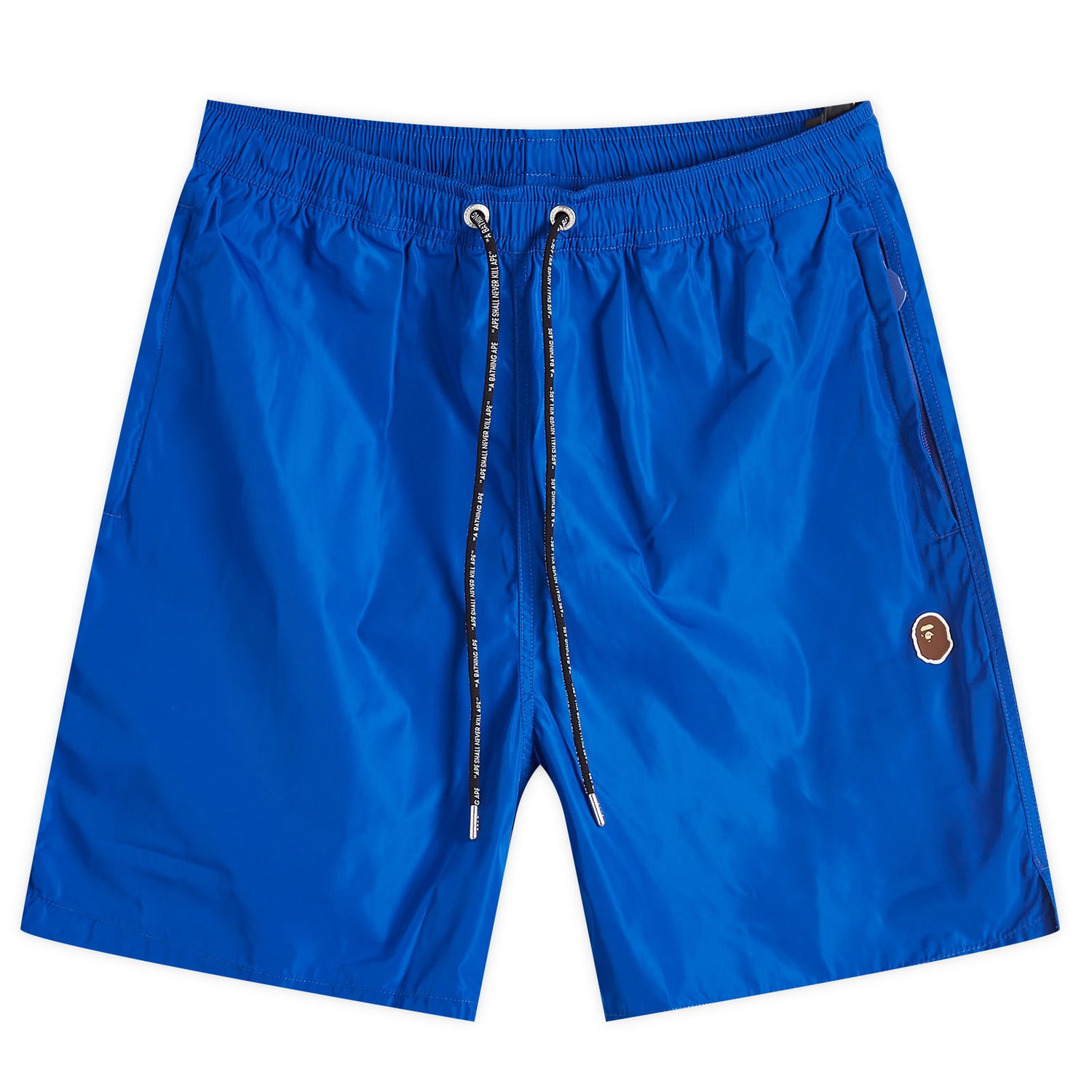 Shorts BAPE A Bathing Ape Ape Head Nylon Beach Short Blå | 001SPK301322M-BLU, 0