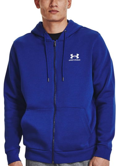 Sweatshirt Under Armour Essential Fleece Mørkeblå | 1373881-400, 0