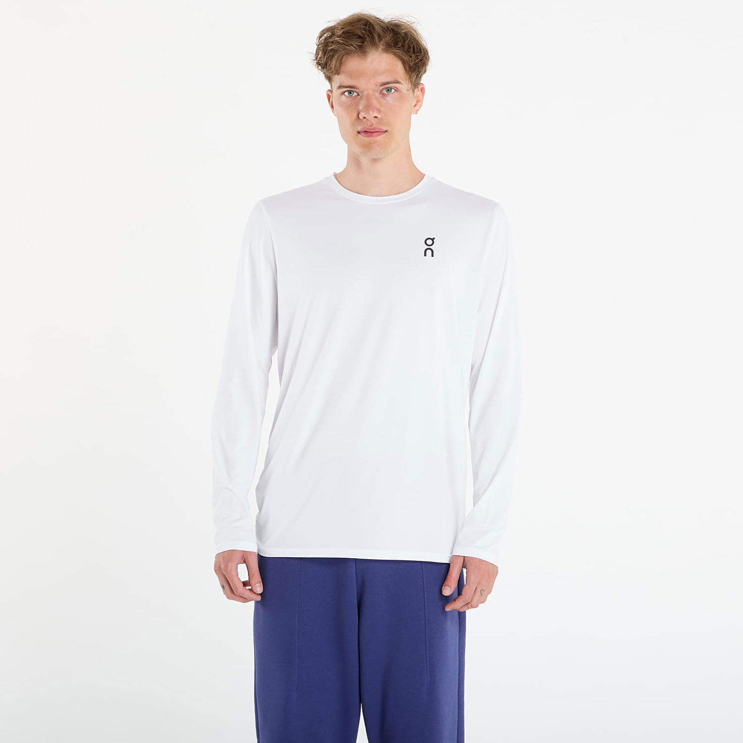 T-shirt On Running Long Sleeve Tee Court Hvid | 1ME12300108, 0