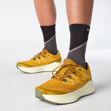 Sneakers og sko Salomon Salomon AERO GLIDE 3 GRVL Gul | l47812-0, 2