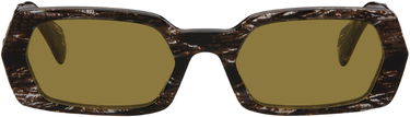 Solbriller RETROSUPERFUTURE RETROSUPERFUTURE 'L'Altro' Sunglasses Brun | JUE, 0