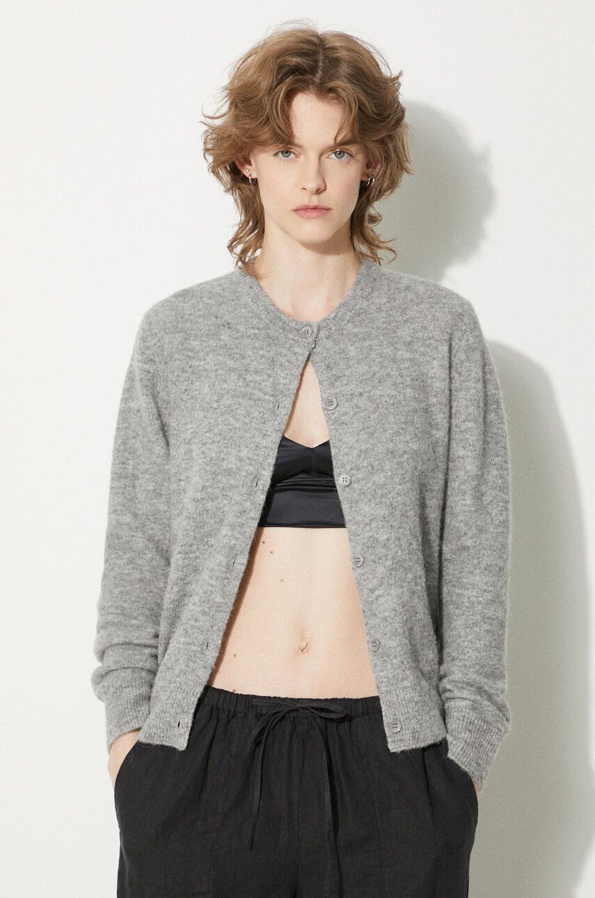 Sweater Samsoe Samsoe Wool Cardigan Grå | F16422744, 0
