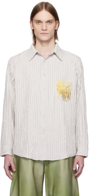 Skjorte Collina Strada Collina Strada Flower Drip Convention Shirt Hvid | XX3690, 0