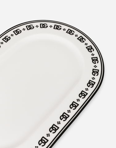 Home decor Dolce & Gabbana Dolce & Gabbana Serving Dish Hvid | TC0147TCALHU0082, 3