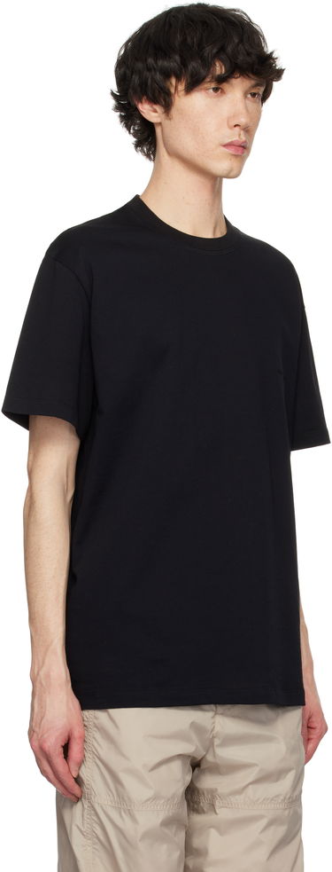 T-shirt WOOYOUNGMI WOOYOUNGMI Embroidered Logo T-Shirt Beige | W251TS02, 4
