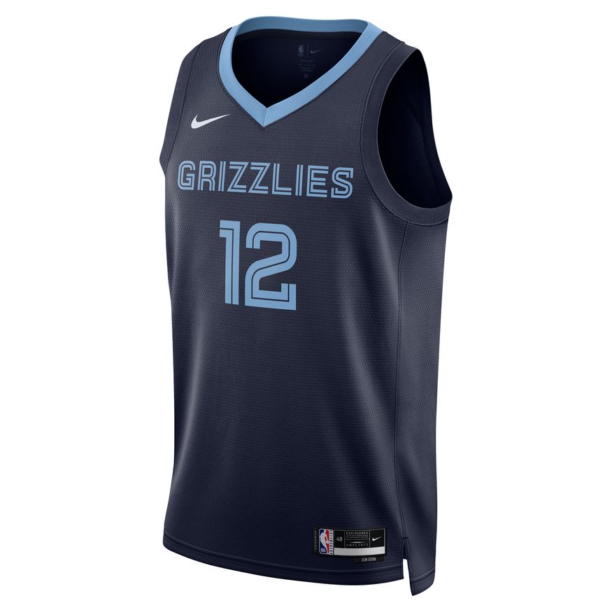 Jersey Nike Dri-FIT NBA Memphis Grizzlies Icon Edition 2022/23 Swingman Jersey Mørkeblå | DN2010-419, 0