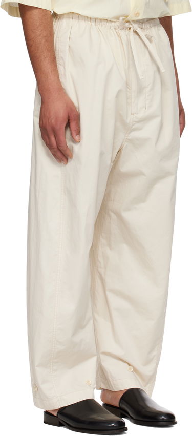 Joggingbukser LEMAIRE Lemaire Twisted Over Trousers Sort | PA1192 LF1207, 4