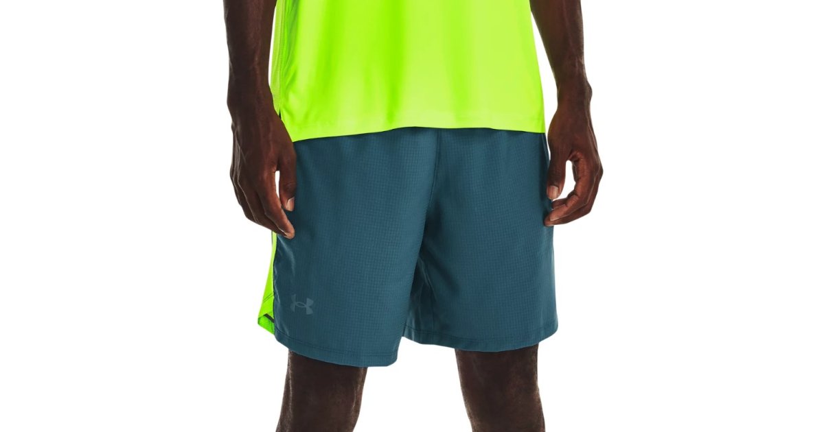 Shorts Under Armour Launch 7'' Graphic Shorts Grøn | 1376583-414, 1