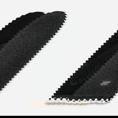 Handsker UGG Fluff Shell Trim Mittens L/XL Sort | 101031-BLK, 0