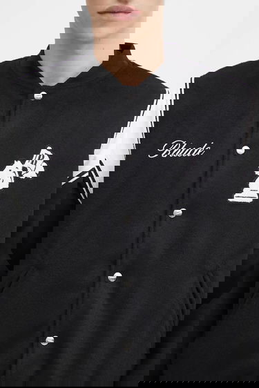 Bomberjakke Rhude Regista Bomber Sort | RHFW25JA01841, 3