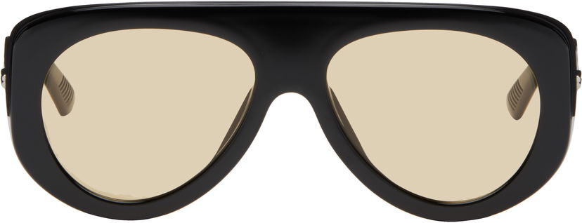 Solbriller Bottega Veneta Bottega Veneta Osservatorio Aviator Sunglasses Sort | BV1362S-005