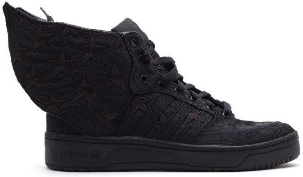 Sneakers og sko adidas Originals JS Wings Asap Rocky Black Flag Sort | D65206, 0