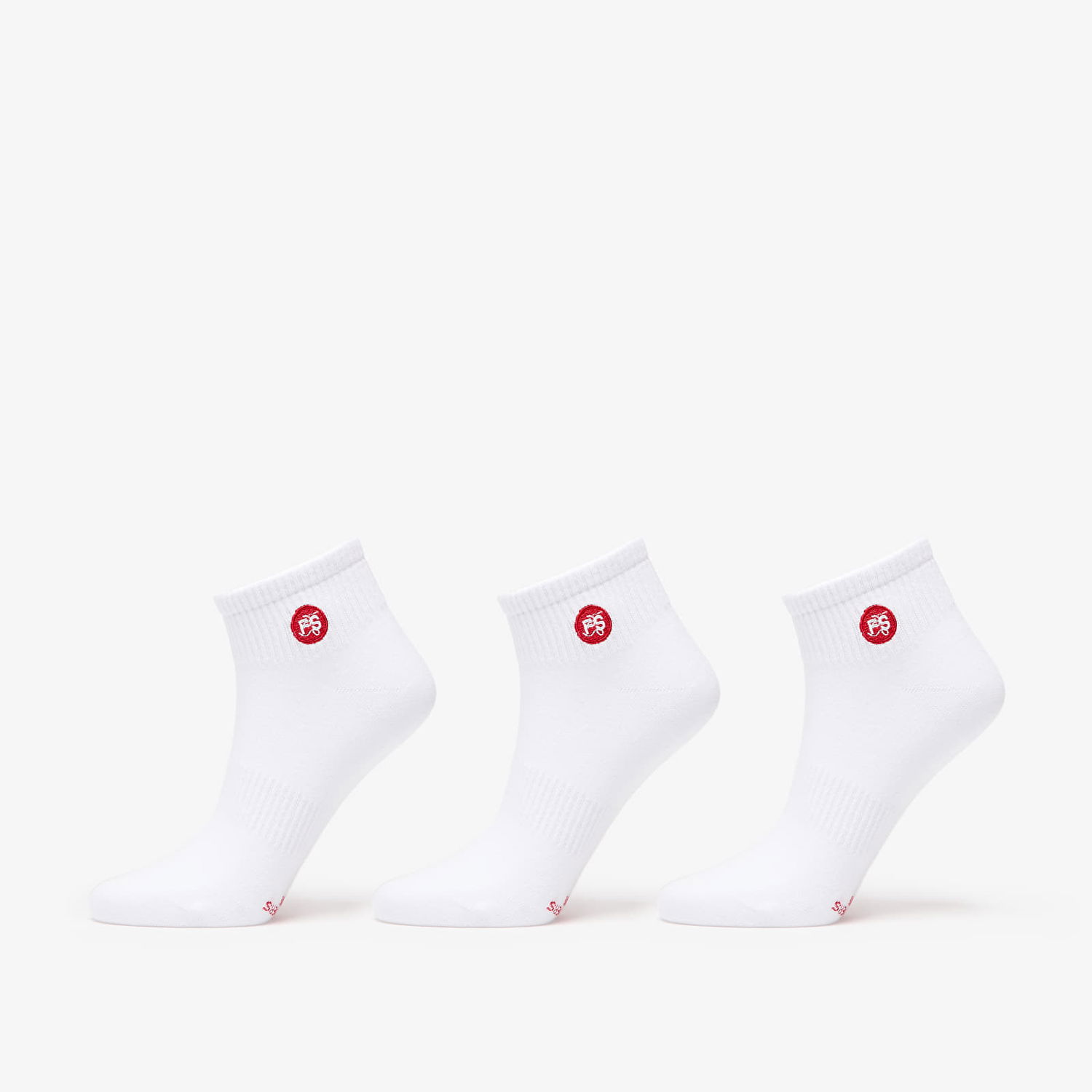Sokker Footshop Ankle Socks 3-Pack White Hvid | FTSHP_373, 0