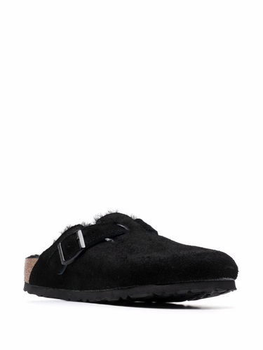 Sneakers og sko Birkenstock Boston VL Shearling Sort | 259883BLACK, 1