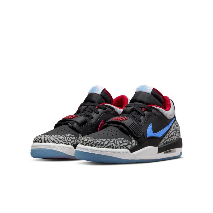 Sneakers og sko Jordan Air Jordan Legacy 312 Low "Black Valor Blue" GS Sort | CD9054-004, 1