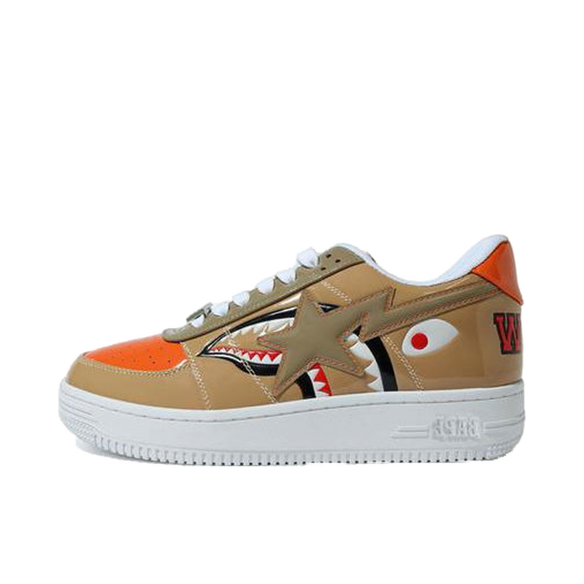 Sneakers og sko BAPE Bape Sta Low "Mad Shark Tan Orange" Beige | 1H30191005 002