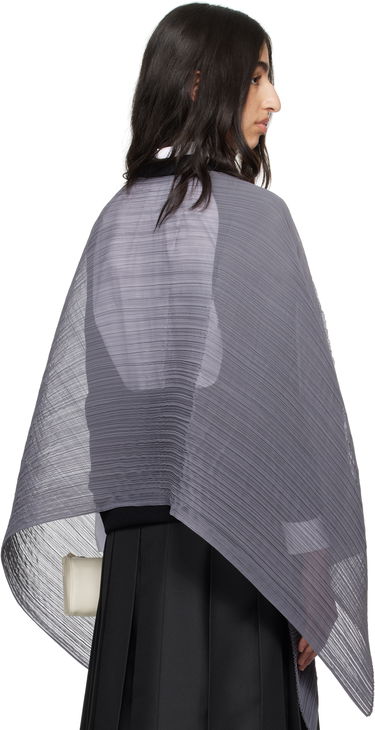 Sweater Pleats Please Issey Miyake Pleats Please Issey Miyake March Basic Madame-T Stole Grå | PP56AD111, 2