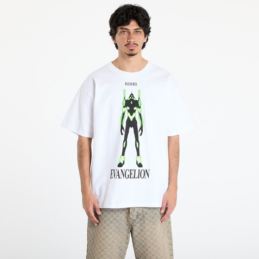 T-shirt Pleasures PLEASURES Eva 1 Graphic T-Shirt Hvid | P25SU060 WHITE