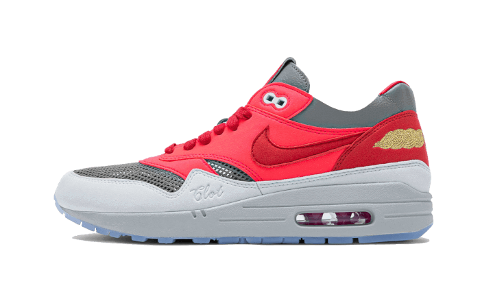 Sneakers og sko Nike CLOT x Air Max 1 ''Kiss Of Death - Solar Red'' Rød | DD1870-600, 0