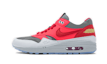 Sneakers og sko Nike CLOT x Air Max 1 ''Kiss Of Death - Solar Red'' Rød | DD1870-600, 0