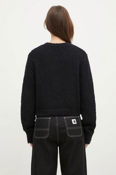 Sweater Samsoe Samsoe Samsoe Samsoe Sameryem Wool Cardigan Sort | F24400084, 2