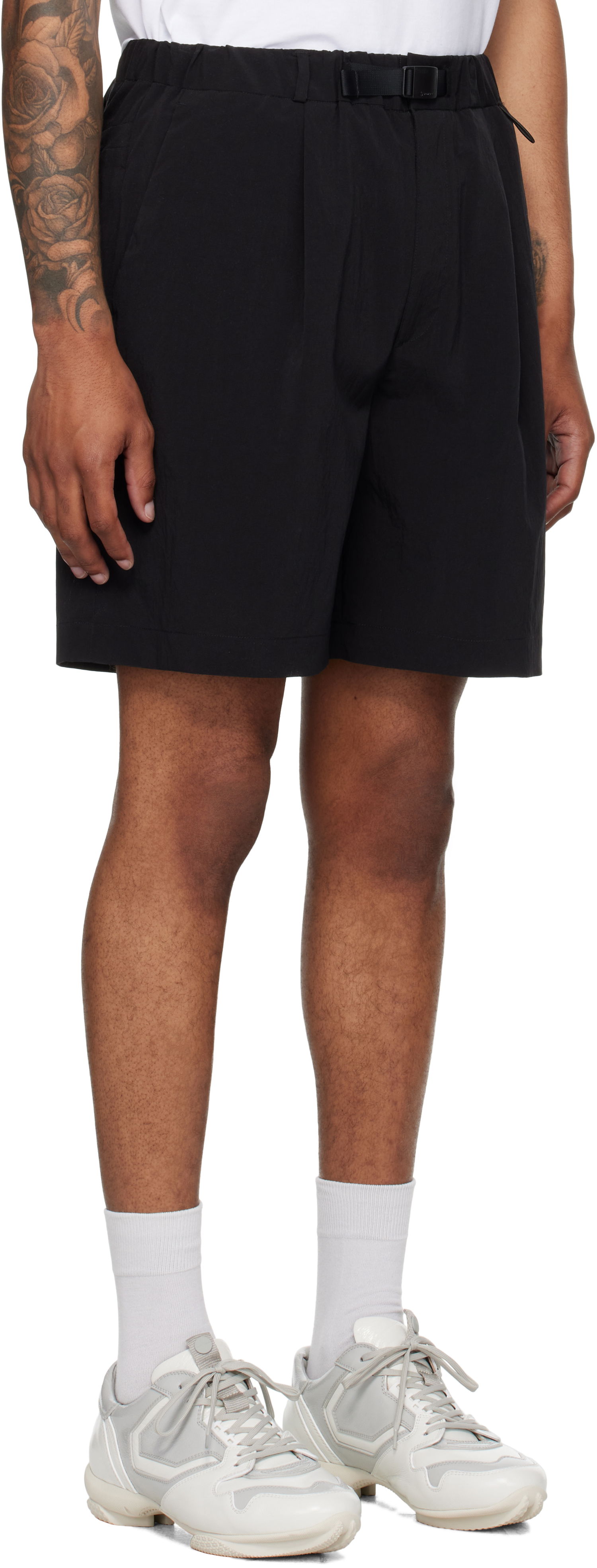 Shorts Snow Peak Breathable Quick Dry Active Shorts Sort | PA-25SU010, 1