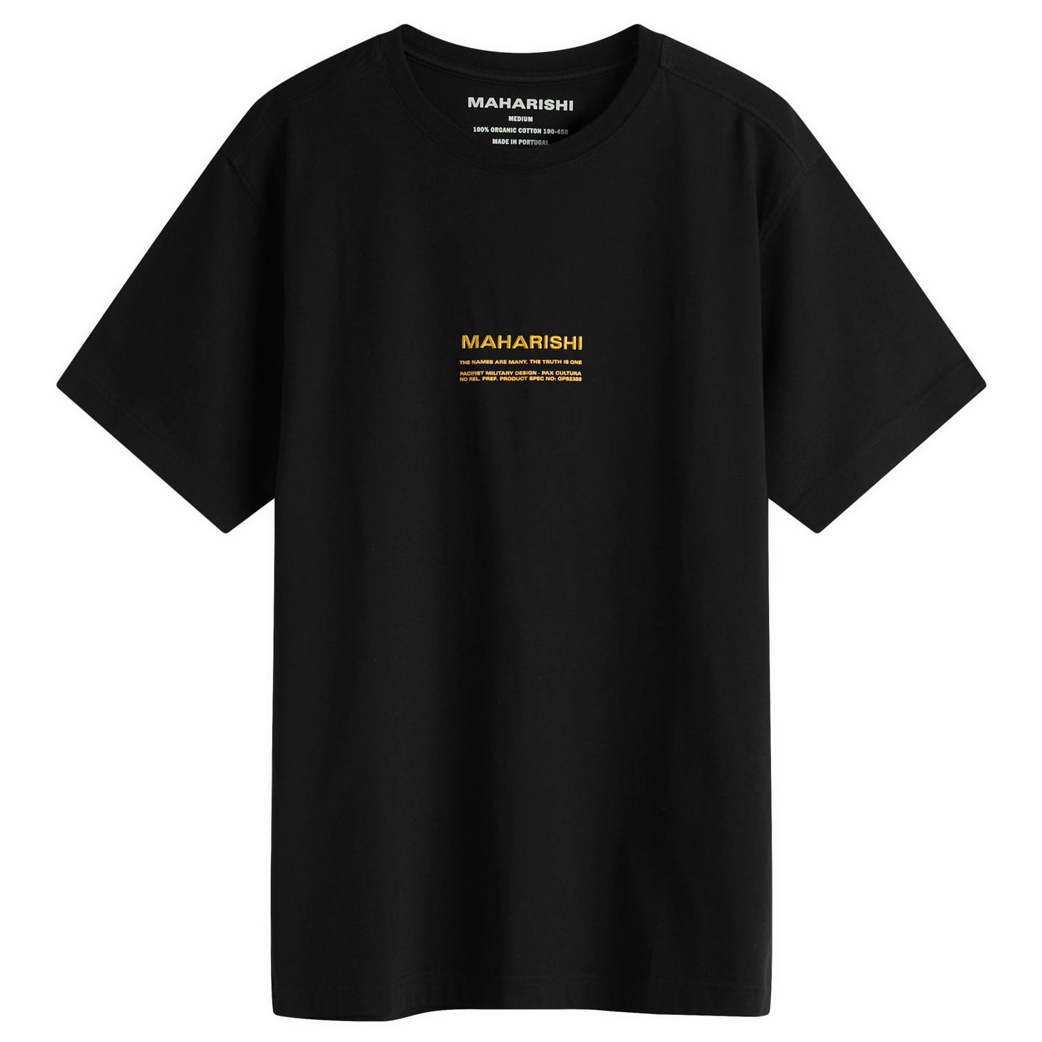 T-shirt Maharishi Less Dangerous T-Shirt, Size Large Sort | 1453-BLK, 1
