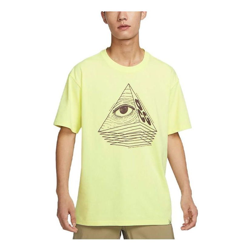 T-shirt Nike ACG ACG Changing Eye Graphic T-Shirt Gul | FJ1128-337