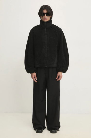 Jakke Han Kjøbenhavn Han Kjøbenhavn Oversize Fleece Jacket Sort | U.134141, 4