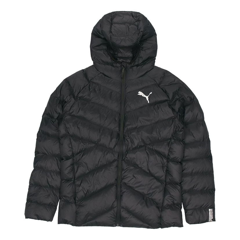 Puffer jakke Puma Packlite Down Jacket Sort | 846292-01