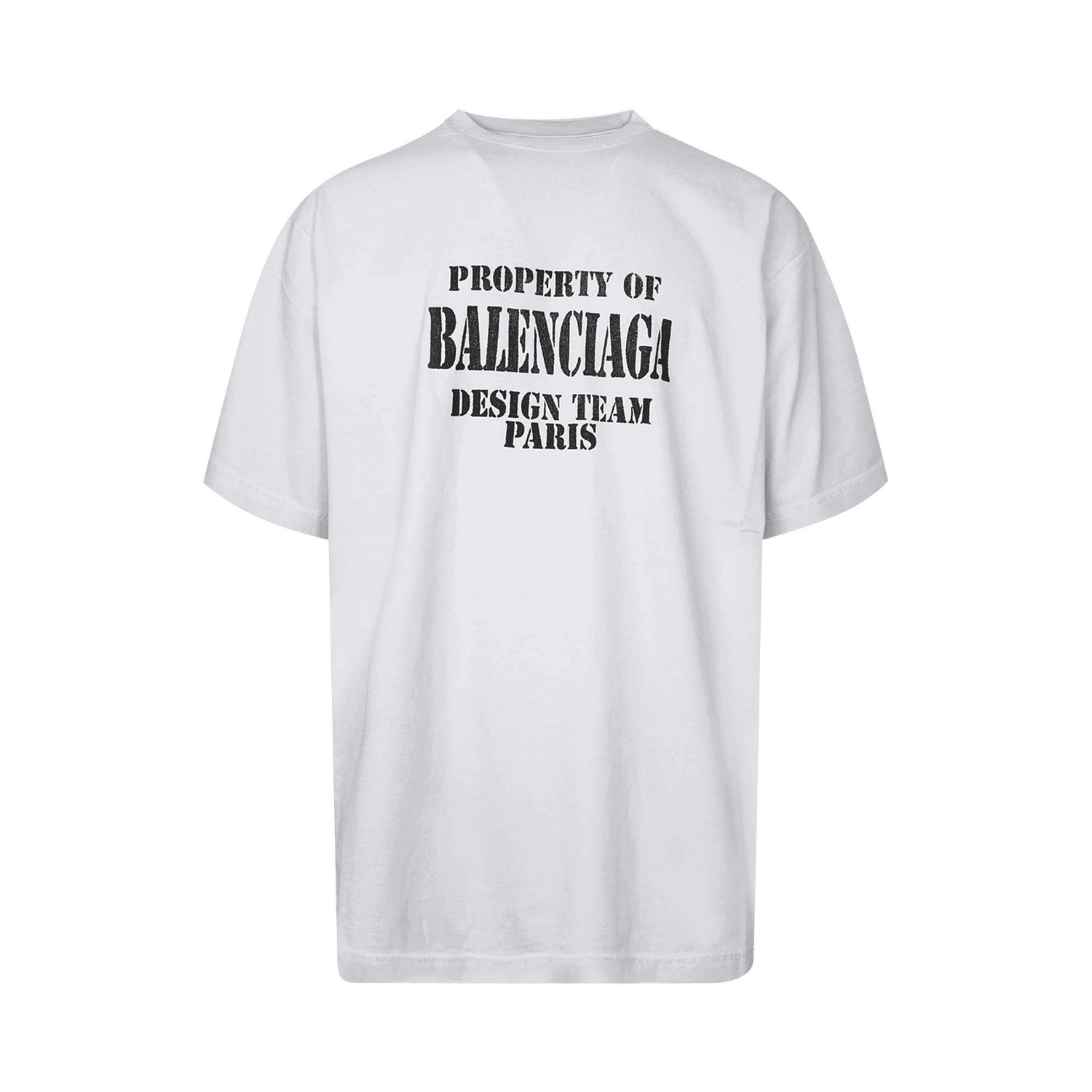 T-shirt Balenciaga T-Shirt Hvid | 641675 TMVH8 9012, 0