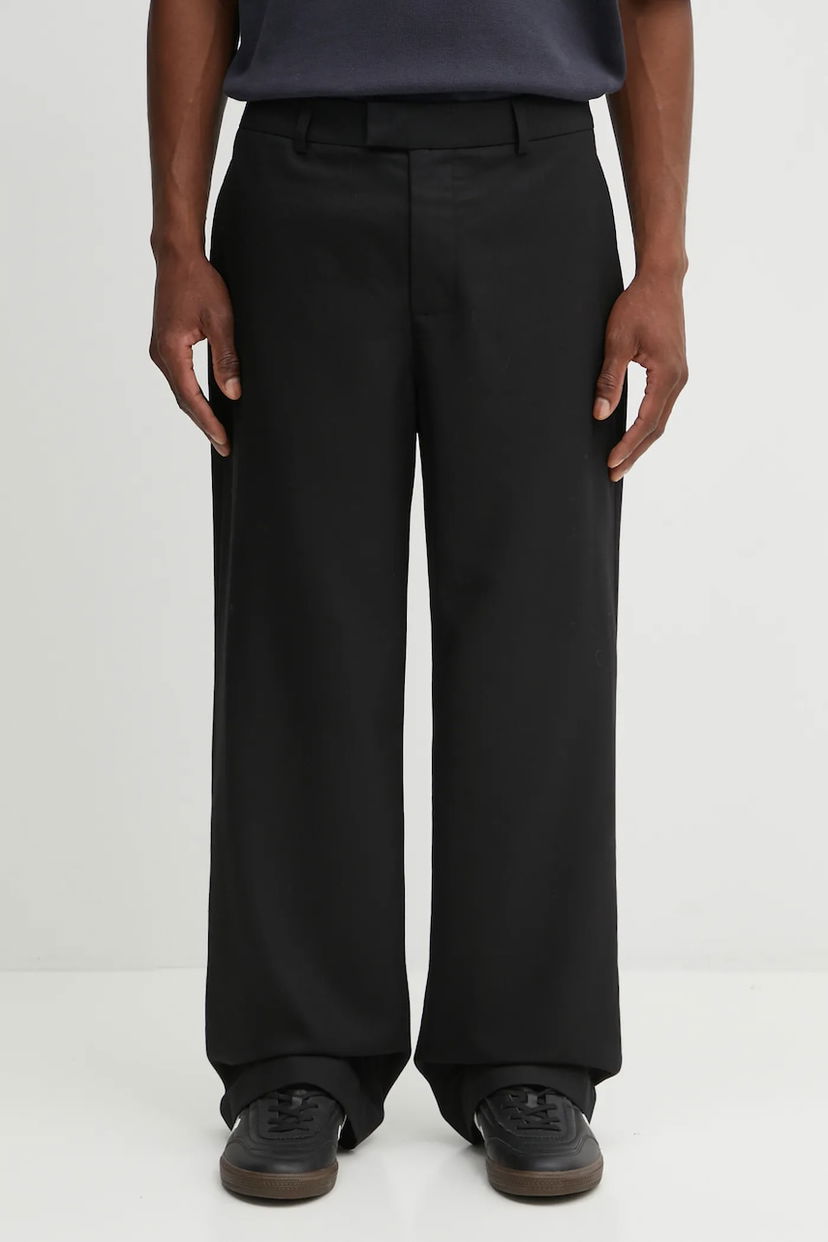 Bukser Represent Clo Represent Wool Straight-Leg Pants Sort | MLM100357