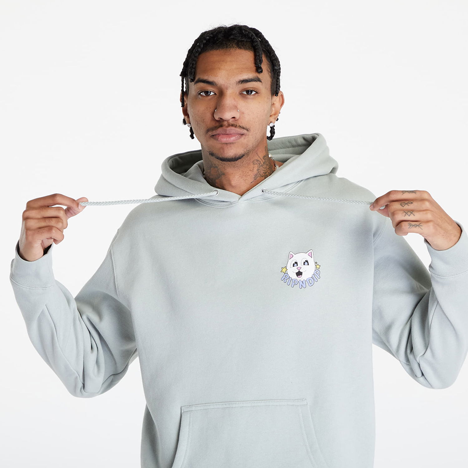 Sweatshirt RIPNDIP So Mushroom Hoodie Grøn | RNDHOL23153, 1
