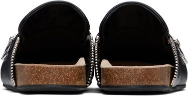 Sneakers og sko JW Anderson Leather Biker Slip-on Loafers Sort | LF0071-LA0268, 1