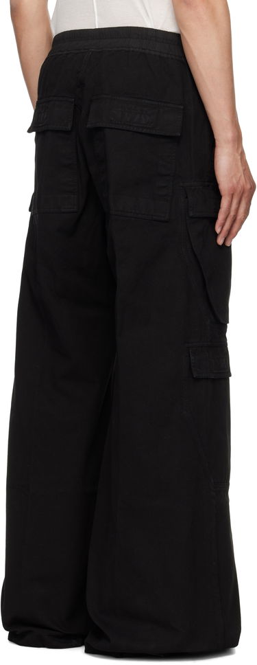 Cargo bukser Rick Owens Rick Owens DRKSHDW Hollywood Double Cargo Jumbo Belas Pants Sort | DU01E3398 CVS, 2