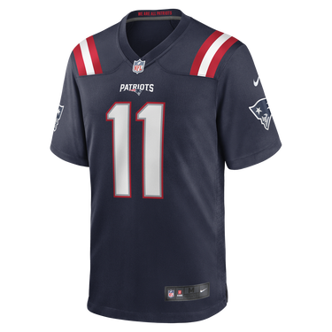 Jersey Nike NFL New England Patriots Jersey (Julian Edelman) Mørkeblå | DN1914-419, 0