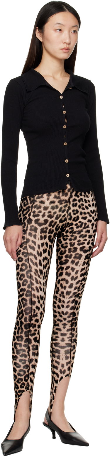 Leggings Baserange Baserange Sync Stirrup Leggings Brun | PASL-CI-AU25, 3