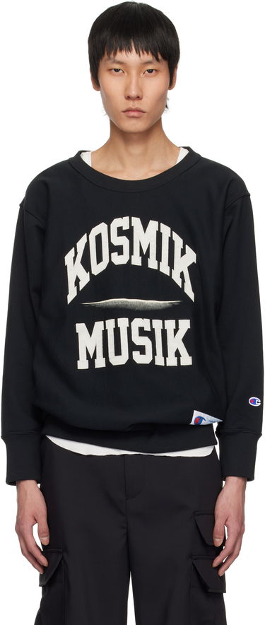 Sweatshirt UNDERCOVER Champion Edition Kosmik Musik Sweatshirt Sort | UC1E4809-2, 0