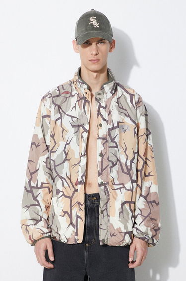 Bomberjakke BILLIONAIRE BOYS CLUB Pull Out Shell Patterned Jacket Beige | B24106, 1